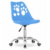 Modern Home stolica print blue Cene