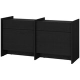 noo.ma Črna komoda 146x76x51 cm Hido – | Shoptok.si