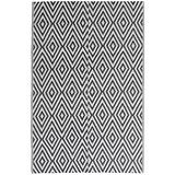 Furnova Zunanja preproga ARAKIL črna 140x200 cm PP, (21930736) | Shoptok.si
