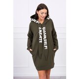 Kesi Dress with hood Oversize khaki | shoptok.hr