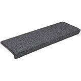  Prostirke za stepenice 30 kom 65x21x4 cm tamno sive pravokutne rubove | shoptok.hr