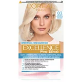 L'Oréal Paris Excellence Creme barva za lase odtenek 03 Ultra Light Ash Blonde 1 kos