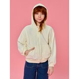 Sinsay Majica s kapuljačom na patentni zatvarač | shoptok.hr