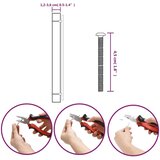  Ručke za ormarić 10 kom zlatne 480 mm od nehrđajućeg čelika | shoptok.hr