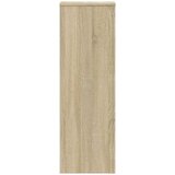 vidaXL Stalak za biljke boja hrasta 33 x 33 x 100 cm konstruirano drvo | shoptok.hr