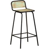  Barske stolice 4 kom od masivnog obnovljenog drva Smeđa 44 x 44 x 84 cm | shoptok.hr