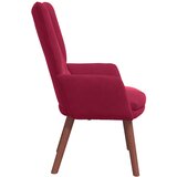  Fotelja Vinska crvena 63 x 67 x 94 cm Baršun | shoptok.hr