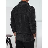 DStreet Sweter męski rozpinany ciemnoszary | shoptok.hr