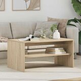  Stolić za kavu Sonoma hrast 80 x 50 x 40 cm Konstruirano drvo | shoptok.hr