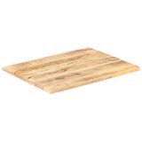 Stolna ploča od masivnog drva manga 25 - 27 mm 90 x 60 cm | shoptok.hr