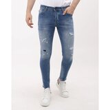 Mario Morato Jeans skinny 154183203 Modra | Shoptok.si