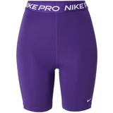 Nike Sportske hlače 'Pro 365' tamno ljubičasta / bijela