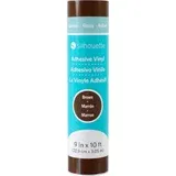 Silhouette Glossy Permanent Vinyl - 22,9 cm x 3 m - Brown