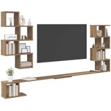  Polica za TV na zidu Hrast artisan 180 x 15 x 94 cm | shoptok.hr