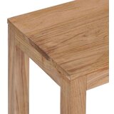 vidaXL Konzolni stol od masivne tikovine 120 x 35 x 75 cm | shoptok.hr