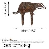 WALLXPERT Dekorativna figura Jazavca -A 01, 32x45 cm, 1,5 mm | Eponuda.ba