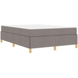  Krevetna konstrukcija Sivo-smeđa 140 x 190 cm tkanina | shoptok.hr