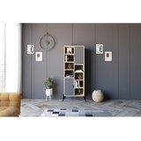 Woody Fashion Otranto - Sapphire Oak, Antracite Sapphire OakAnthracite Bookshelf Cene