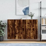  Zidni ormarići 2 kom boja dimljenog hrasta 69,5 x 34 x 90 cm | shoptok.hr