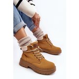 Boto Women's Leather Trappers With Fur Camel Lynnvia | ePonuda.com
