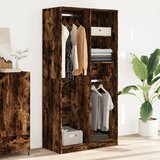  Ormar boja dimljenog hrasta 100 x 50 x 200 cm konstruirano drvo | shoptok.hr