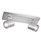 Philips LED RGBW prigušiva reflektorska svetiljka RUNNER 2xGU10/6,5W/230V mat hrom Cene