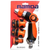 Metalni pištolj za zalijevanje s priključkom za cijev 1/2"-5/8" | shoptok.hr