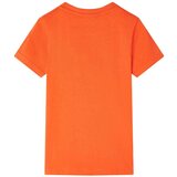 vidaXL Dječja majica tamnonarančasta 128 | shoptok.hr
