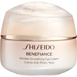 Shiseido Benefiance Wrinkle Smoothing Eye Cream hralnilna krema za predel okoli oči za zmanjšanje gub 15 ml Cene