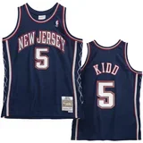 Jason Kidd 5 New Jersey Nets 2006-07 Mitchell & Ness Swingman dres