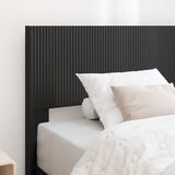  Krevetna konstrukcija s pohranom i uzglavljem Crna 90 x 200 cm | Eponuda.com