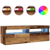 vidaXL TV ormarić LED boja drva 120x35x40 cm konstruirano drvo | shoptok.hr