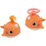  Kopalna igrača Whale s 3 konicami, oranžna | Shoptok.si