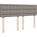  Krevet s oprugama i madracem smeđesivi 160x200 cm tkanina | shoptok.hr