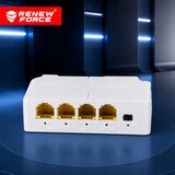  Lan switch poe mrežno stikalo 4 port razdelilnik do 1000 mb/s | shoptok.hr