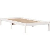  Okvir kreveta bez madraca bijeli 100x200 cm konstruirano drvo | shoptok.hr