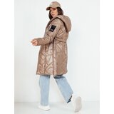DStreet Women's winter coat PAUL camel | shoptok.hr
