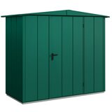 EcoStar Spremište Elegant-S Tip 1 (Vanjska širina uklj. krovni prevjes: 258,8 cm, Vanjska dubina uklj. krovni prevjes: 121,3 cm, Zelena, Jedna vrata) | shoptok.hr