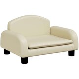  Otroški kavč krem 50x40x30 cm umetno usnje, (20988202) | Shoptok.si