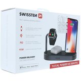 Swissten punjač Apple 4u1 za Apple Watch, Airpods, iPhone + običan USB izlaz | shoptok.hr