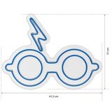WALLXPERT dekorativna plastična led rasveta glasses and scar blue | ePonuda.com