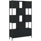  Regal za knjige crni 102x28x172 cm od konstruiranog drva | shoptok.hr