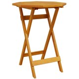  Sklopivi bistro set 3 kom. Smeđa Čvrsto drvo akacije | shoptok.hr