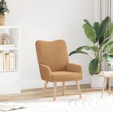 vidaXL Udobna stolica Bež dlačice nalik na vunu | shoptok.hr