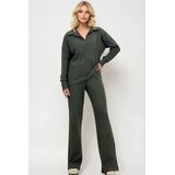 Trend Alacati Stili Ženski komplet duks i pantalone ALC-796-001, Maslinasti | Eponuda.com