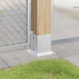  Postolja za stupove kvadratna 12 kom 121x121 mm pocinčani čelik | Eponuda.ba