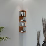 Woody Fashion Schweinfurt L2023 Walnut Wall Shelf Cene