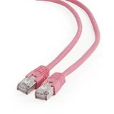 kabl GEMBIRD PP6-0.5M/RO, 0,5m, cat.6, pink