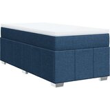 vidaXL Krevet s oprugama i madracem plavi 80x200 cm od tkanine | shoptok.hr