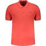 Gianmarco Venturi MEN&#39;S RED SHORT SLEEVED POLO SHIRT Cene